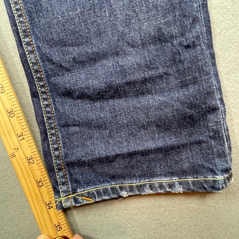 Gilded Age Blue Jeans GA-1025 Utiel Button Fly Made in Italy Mens 34x34 - Picture 13 of 13